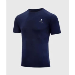 Performance Tennis/Padel T-shirt Heren Marineblauw