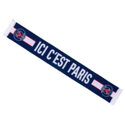 PSG Supporter Sjaal "Ici C'est Paris Bleu -Mode Verkoop psg supporter sjaal ici cest paris bleu 2