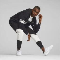 PUMA POWER Hoodie Met Rits Voor Heren PUMA -Mode Verkoop puma power hoodie met rits voor heren puma 4