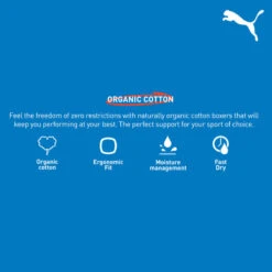 Puma Sport Boxershorts Katoen 6-pack Blauw -Mode Verkoop puma sport boxershorts katoen 6 pack blauw 1