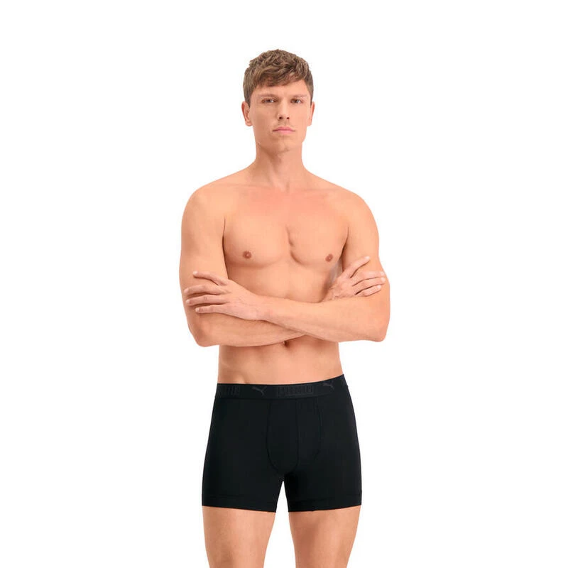 Puma Sport Boxershorts Microfiber 6-pack Zwart 5 Puma Sport Boxershorts Microfiber 6-pack Zwart - Afbeelding 3