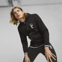 PUMA SQUAD Hoodie Met Rits Voor Heren PUMA -Mode Verkoop puma squad hoodie met rits voor heren puma 3