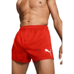 Puma Zwembroek Heren Short Shorts Rood -Mode Verkoop puma zwembroek heren short shorts rood 2