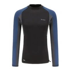 Rashguard Voor Surfen Heren 500 Lange Mouwen
