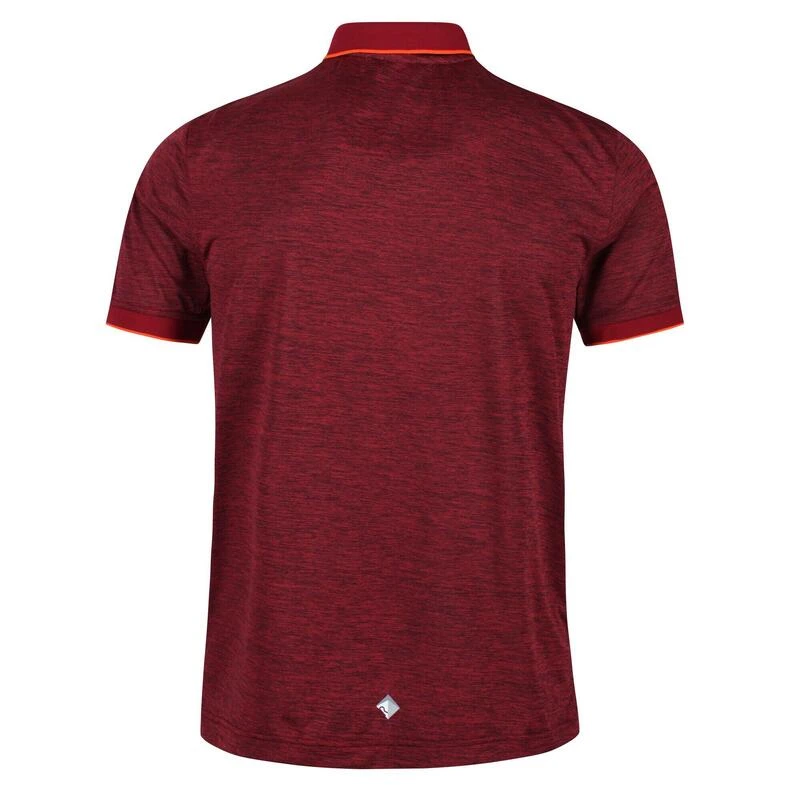 Regatta Remex II Heren Fitness T-shirt - Midden Rood 6 Regatta Remex II Heren Fitness T-shirt - Midden Rood - Afbeelding 4