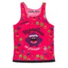 RUNNING SHIRT #MONSTERS Voor HEREN - KAMUABU Roze Tanktop -Mode Verkoop running shirt monsters voor heren kamuabu roze tanktop