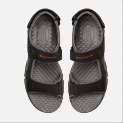 Skechers Sandaal Tresmen - Garo - 204105-BLK Zwart -Mode Verkoop sandaal tresmen garo 204105 blk zwart 4