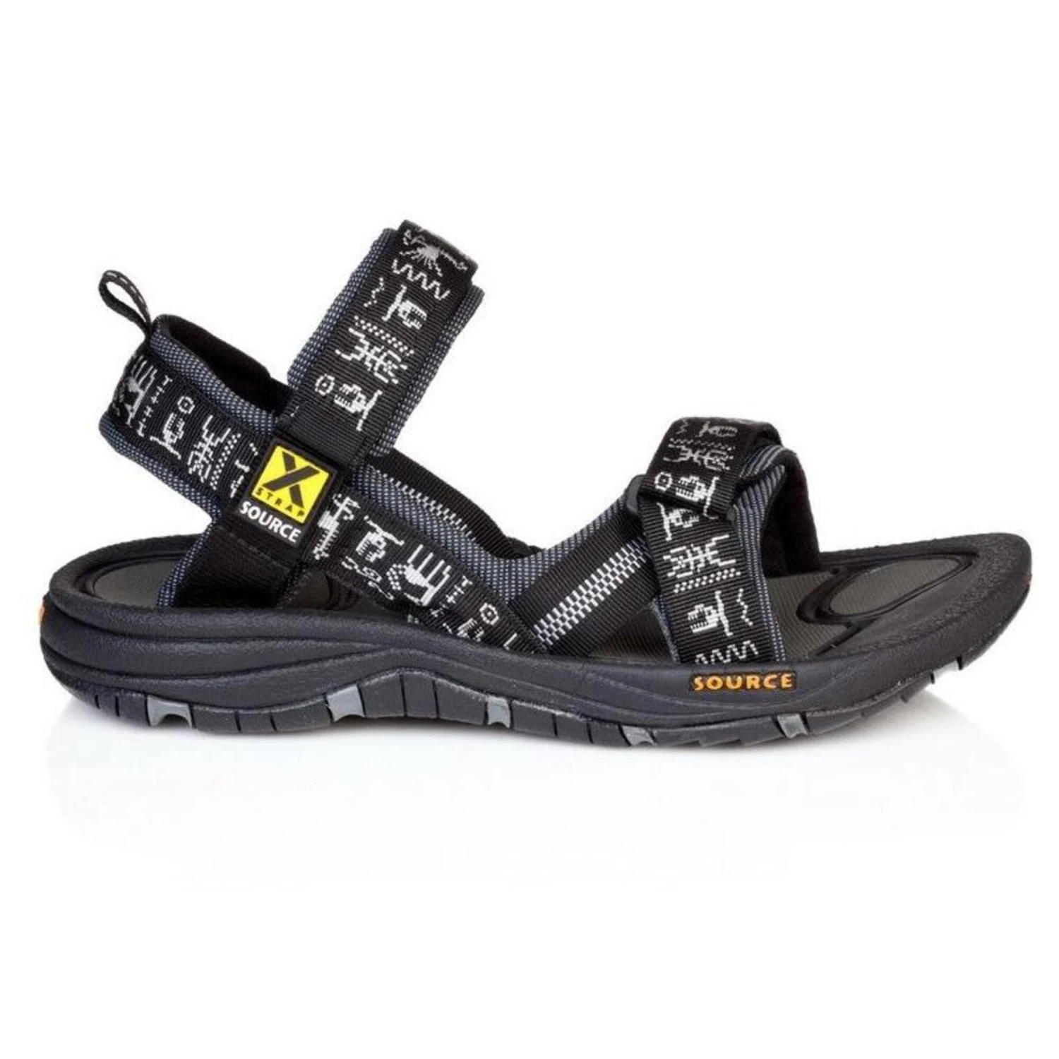 Source Sandalen Voor Heren Gobi Black Inca - Outdoor - Zwart 4 Source Sandalen Voor Heren Gobi Black Inca - Outdoor - Zwart - Afbeelding 2