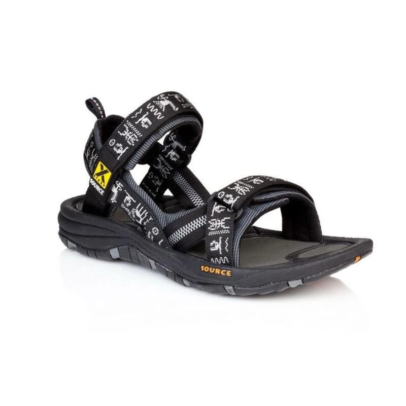 Source Sandalen Voor Heren Gobi Black Inca - Outdoor - Zwart 3 Source Sandalen Voor Heren Gobi Black Inca - Outdoor - Zwart