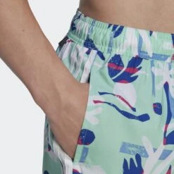 ADIDAS Seasonal Floral CLX Zeer Korte Zwemshort -Mode Verkoop seasonal floral clx zeer korte zwemshort 4