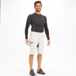 Tribord Short Voor Zeilen Heren Sailing 500 -Mode Verkoop short voor zeilen heren sailing 500 lichtgrijs 2