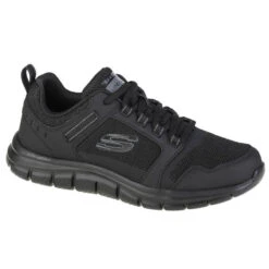 Skechers Track-Knockhill, Mannen, Gym, Trainingschoenen, Zwart