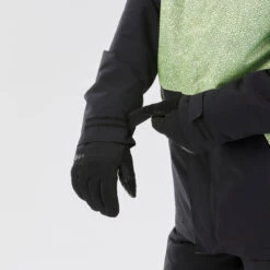 Snowboardjas Voor Heren SNB 100 -Mode Verkoop snowboardjas voor heren snb 100 geelzwart 5