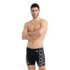 Arena Swim Graphic Mid Jammer - Zwart -Mode Verkoop swim graphic mid jammer zwart