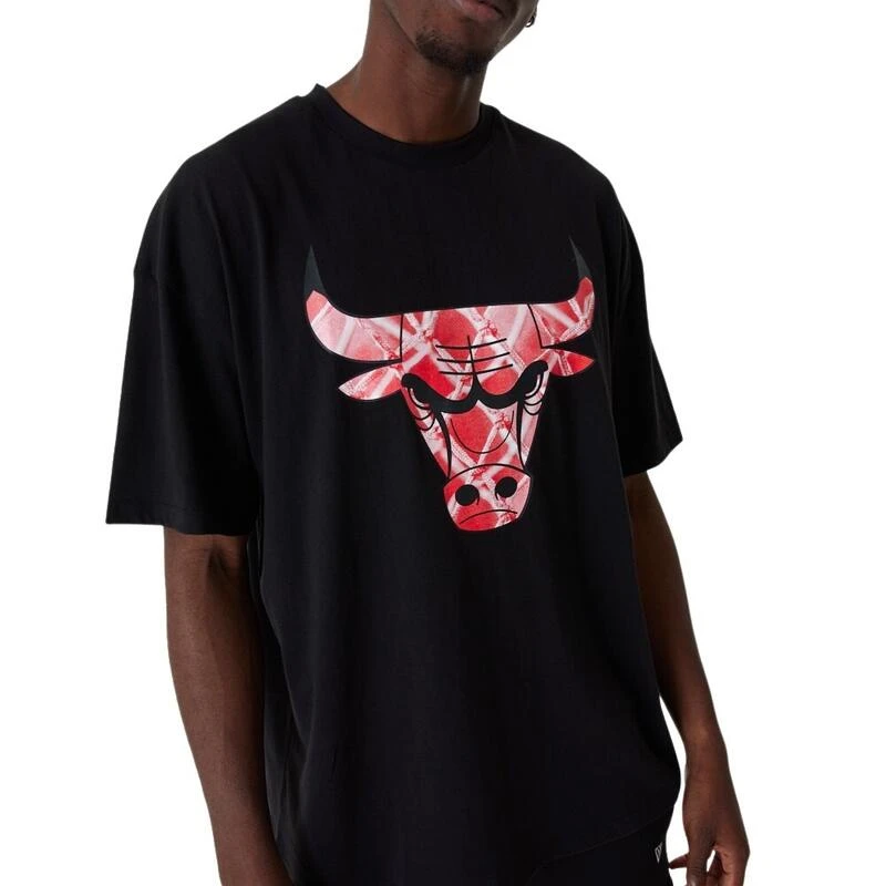 NEW ERA T-shirt Chicago Bulls NBA Infill Logo 6 NEW ERA T-shirt Chicago Bulls NBA Infill Logo - Afbeelding 4