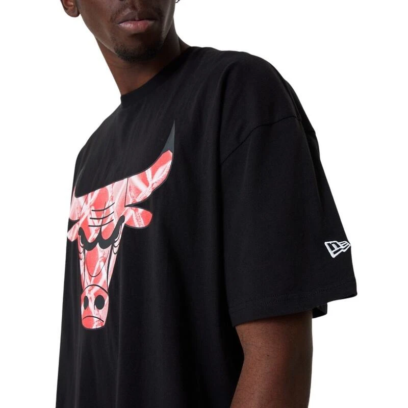 NEW ERA T-shirt Chicago Bulls NBA Infill Logo 7 NEW ERA T-shirt Chicago Bulls NBA Infill Logo - Afbeelding 5