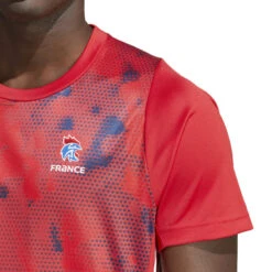 ADIDAS T-shirt Officiel D'Entrainement De L'Équipe De France 2023/24 -Mode Verkoop t shirt officiel dentrainement de lequipe de france 202324 6