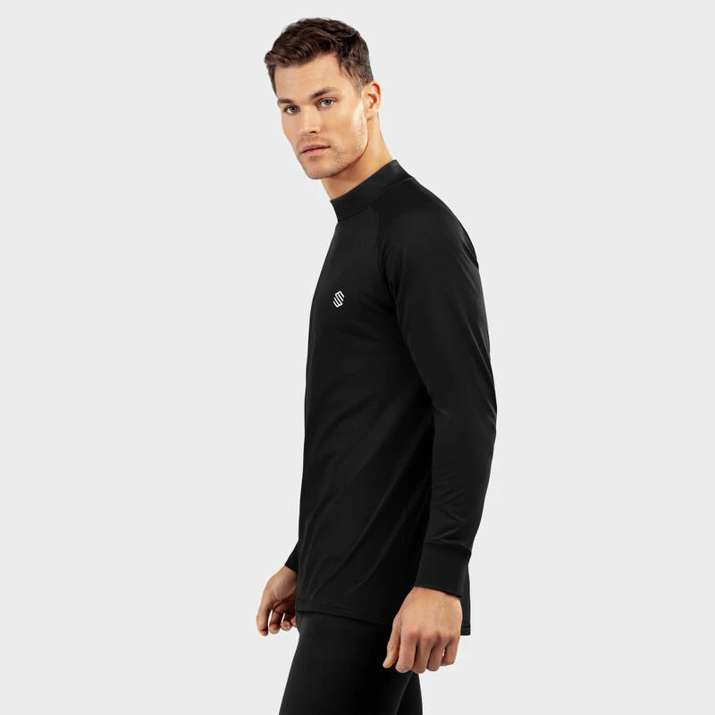 Thermisch Ondershirt Wintersport SIROKO Slush Black Zwart Heren En Dames 5 Thermisch Ondershirt Wintersport SIROKO Slush Black Zwart Heren En Dames - Afbeelding 3