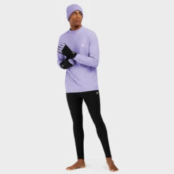 Thermisch Ondershirt Wintersport SIROKO Slush Violet Lavendel Heren -Mode Verkoop thermisch ondershirt wintersport siroko slush violet lavendel heren 3