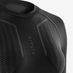 Kipsta Thermoshirt Voor Volwassenen Keepdry 500 LANGE MOUWEN -Mode Verkoop thermoshirt voor volwassenen keepdry 500 lange mouwen zwart 12