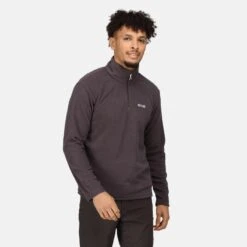 Regatta Thompson Heren Hiking Fleece - Middengrijs -Mode Verkoop thompson heren hiking fleece middengrijs 4