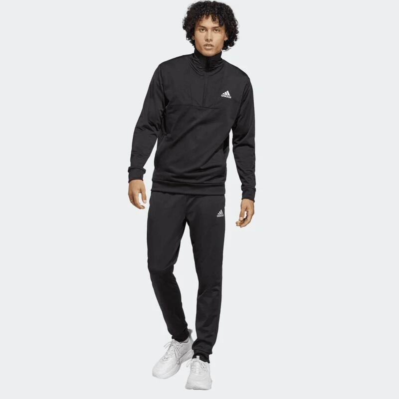 ADIDAS Trainingspak Small Logo Tricot Zwart - IC6772 4 ADIDAS Trainingspak Small Logo Tricot Zwart - IC6772 - Afbeelding 2