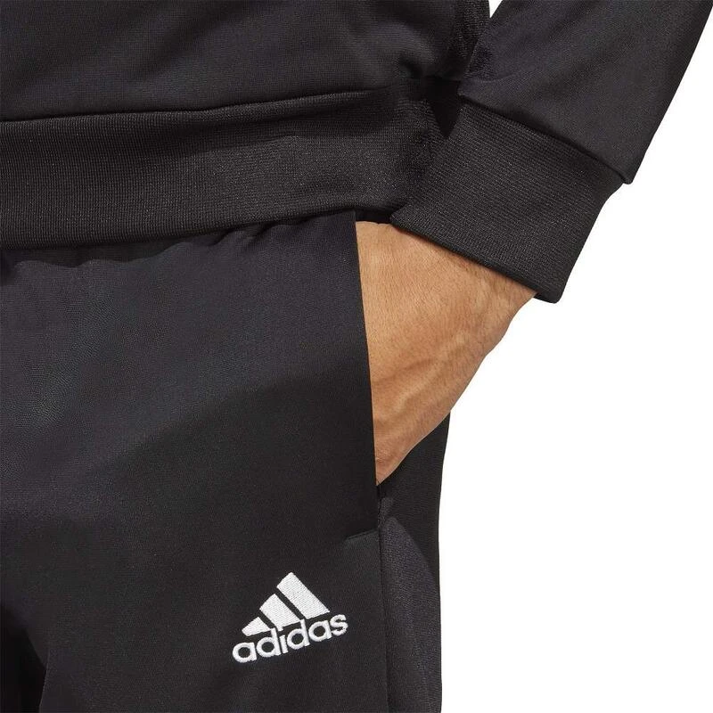 ADIDAS Trainingspak Small Logo Tricot Zwart - IC6772 6 ADIDAS Trainingspak Small Logo Tricot Zwart - IC6772 - Afbeelding 4