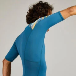 Surfrashguard 500 Met Korte Mouwen Voor Heren -Mode Verkoop uv werende rashguard voor surfen heren 500 korte mouwen palmeraie 3