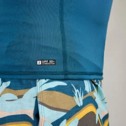 Surfrashguard 500 Met Korte Mouwen Voor Heren -Mode Verkoop uv werende rashguard voor surfen heren 500 korte mouwen palmeraie 4