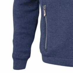 Vest Voor Heren Assar Full Zip Steel Blue Met Rits Merinowol 2020 - Blauw -Mode Verkoop vest voor heren assar full zip steel blue met rits merinowol 2020 blauw 2