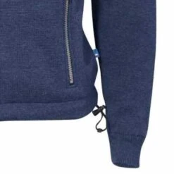 Vest Voor Heren Assar Full Zip Steel Blue Met Rits Merinowol 2020 - Blauw -Mode Verkoop vest voor heren assar full zip steel blue met rits merinowol 2020 blauw 3