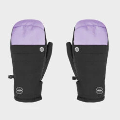 Wanten Wintersport SIROKO Pitztal Violet Zwart Heren En Dames