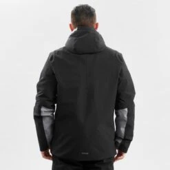 WEDZE WARME SKI-JAS VOOR HEREN 500 -Mode Verkoop warme ski jas voor heren 500 zwart 4