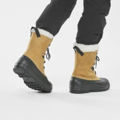 Quechua Warme Waterdichte Snowboots Heren SH500 U-WARM Leer -Mode Verkoop warme waterdichte snowboots heren sh500 u warm leer 6
