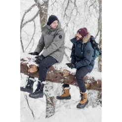 Quechua Warme Waterdichte Snowboots Heren SH500 U-WARM Leer -Mode Verkoop warme waterdichte snowboots heren sh500 u warm leer 9