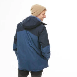 Waterdichte 3-in-1 Herenjas Voor Backpacken TRAVEL 500 -10°C -Mode Verkoop waterdichte 3 in 1 herenjas voor backpacken travel 500 10c blauw 2