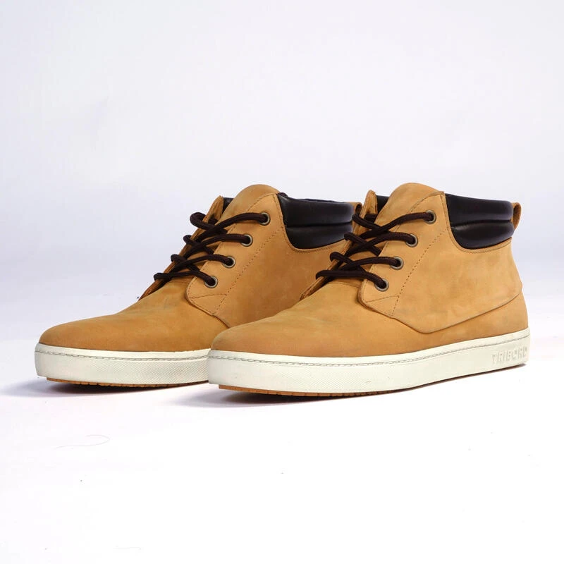 Tribord Waterdichte Leren Zeilschoenen Voor Heren 500 4 Tribord Waterdichte Leren Zeilschoenen Voor Heren 500 - Afbeelding 2