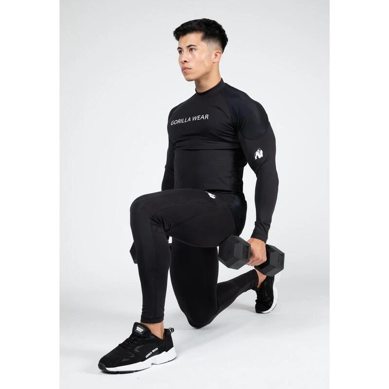 Gorilla Wear Winchester Men's Tights - Black 6 Gorilla Wear Winchester Men's Tights - Black - Afbeelding 4