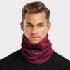 Winter Nekwarmer Wintersport SIROKO Blunt Maroon Bordeaux Heren -Mode Verkoop winter nekwarmer wintersport siroko blunt maroon bordeaux heren