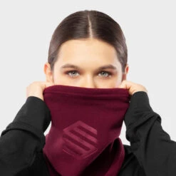 Winter Nekwarmer Wintersport SIROKO Blunt Maroon Bordeaux Heren -Mode Verkoop winter nekwarmer wintersport siroko blunt maroon bordeaux heren 2