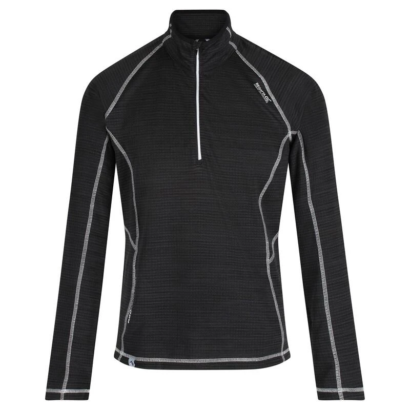 Regatta Yonder Heren Fitness T-shirt - Zwart 5 Regatta Yonder Heren Fitness T-shirt - Zwart - Afbeelding 3