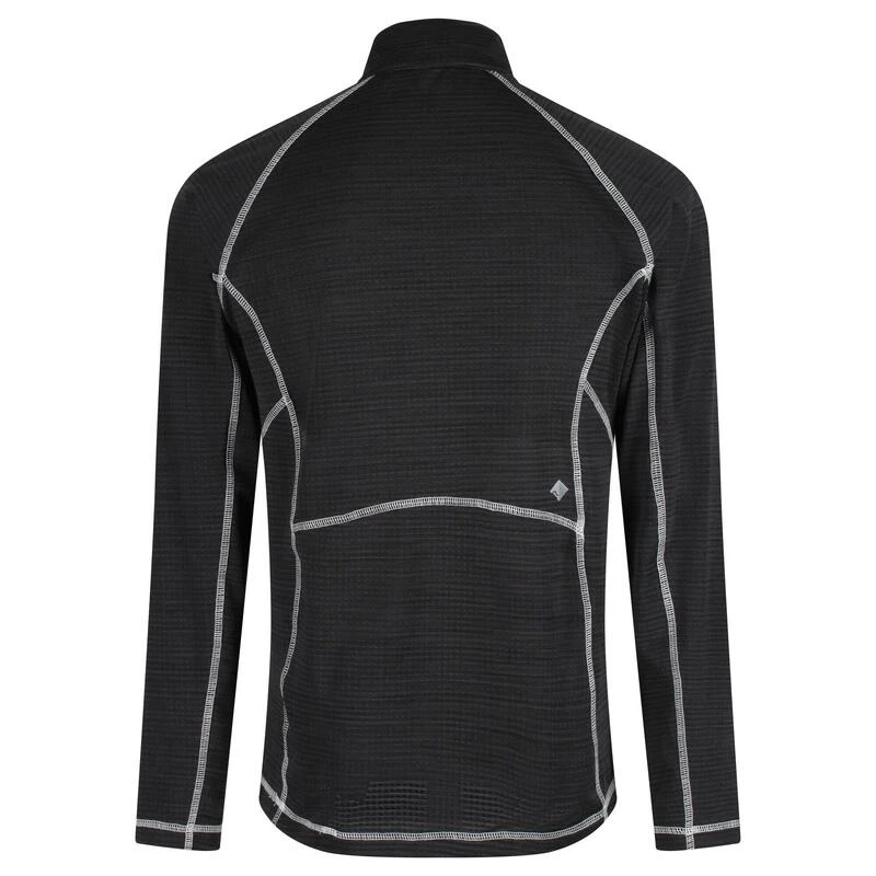 Regatta Yonder Heren Fitness T-shirt - Zwart 6 Regatta Yonder Heren Fitness T-shirt - Zwart - Afbeelding 4