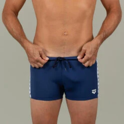 Arena Zwemboxer Voor Heren VINTAGE Blauw/wit -Mode Verkoop zwemboxer voor heren vintage blauwwit 3