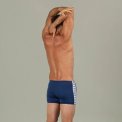 Arena Zwemboxer Voor Heren VINTAGE Blauw/wit -Mode Verkoop zwemboxer voor heren vintage blauwwit 5