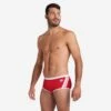 Arena Zwembroek Voor Heren Icons Rood Wit -Mode Verkoop zwembroek voor heren icons rood wit